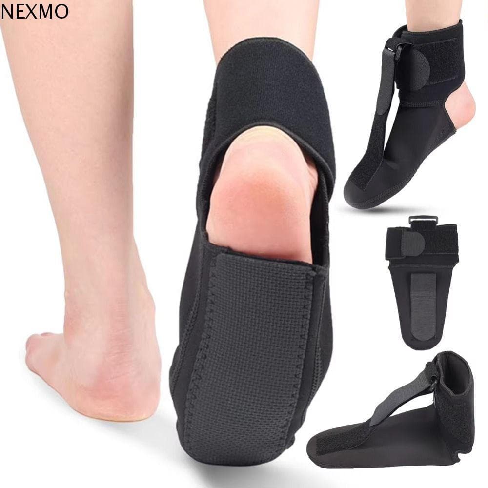 Meia De Tala Para Fascite Plantar NEXMO , Cinta Elástica Respirável Dorsal Pés