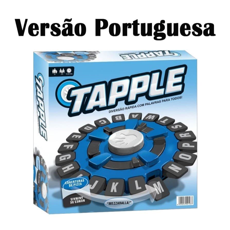 Jogo Infantil Alfabeto Maluco Tapple Stop  Desafio de Palavras Rápido Educativo Português e Inglês