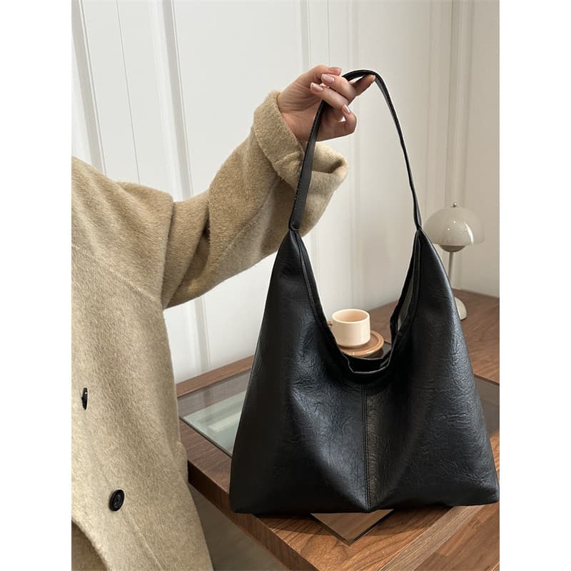 Retro grande capacidade saco criança-mãe saco feminino 2026 primavera novo estilo trabalho Commuter sacola All-Match um-