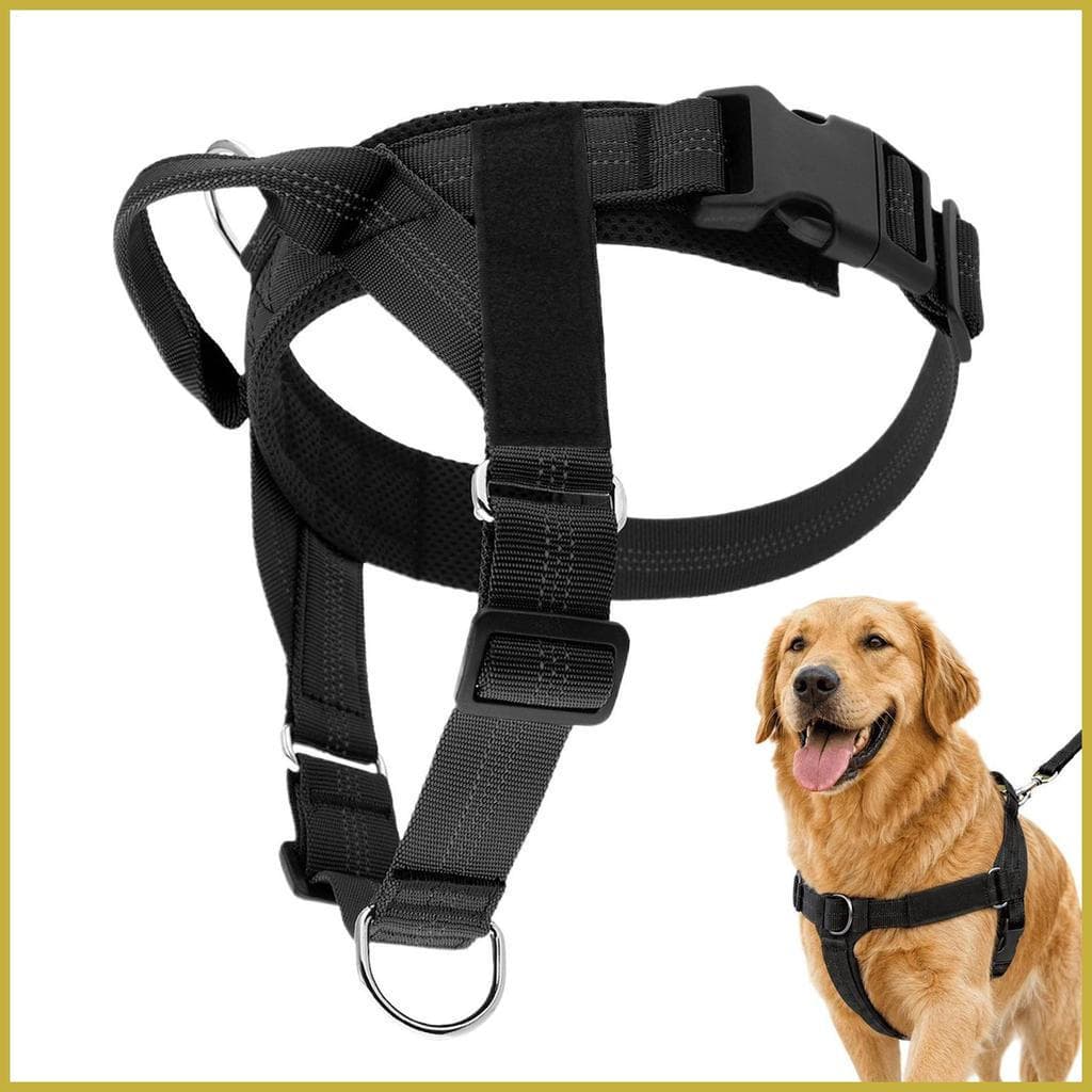 Arnês Anti-Tração Para Cães , À Prova De Fuga , Malha Respirável Ajustável , Estrangulamento , Colete Caminhada Diária ,