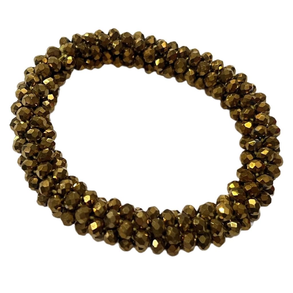 Pacote com 1 Elástico de Cabelo de Cristal, Elásticos de Cabelo Brilhantes como Pulseiras, Elásticos de Cabelo, Prendedo