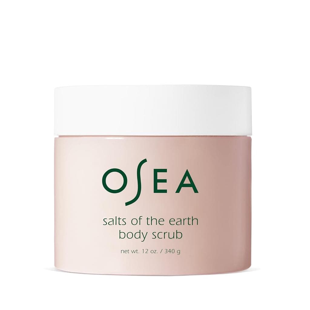 Esfoliante Corporal OSEA Salts of the Earth 12 oz - Esfoliante de Sal Rosa do Himalaia - Esfoliação Corporal Suave para