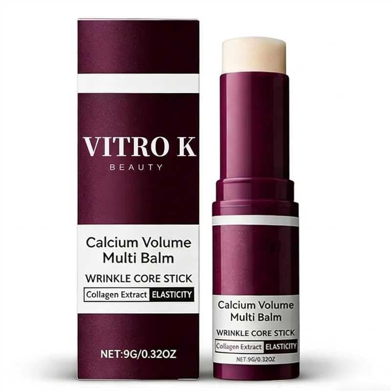 Creme Multifuncional em Bastão Beauty Stick com Cálcio 9g, Creme Coreano para Cuidados com a Pele, Creme em Bastão Tudo-