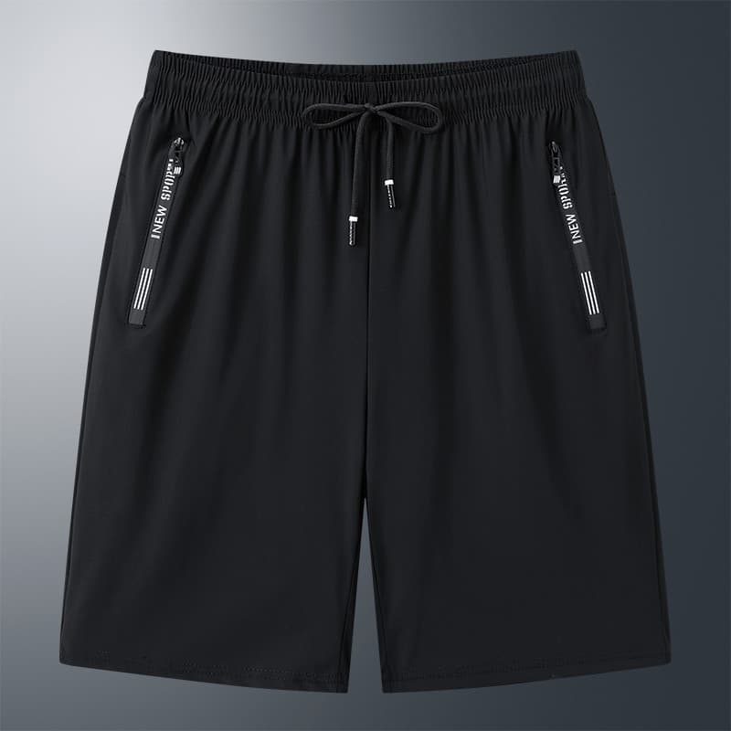 GILE meninos Shorts esportivos verão estilo fino crianças gelo seda de secagem rápida Casual cinco pontos calças médias