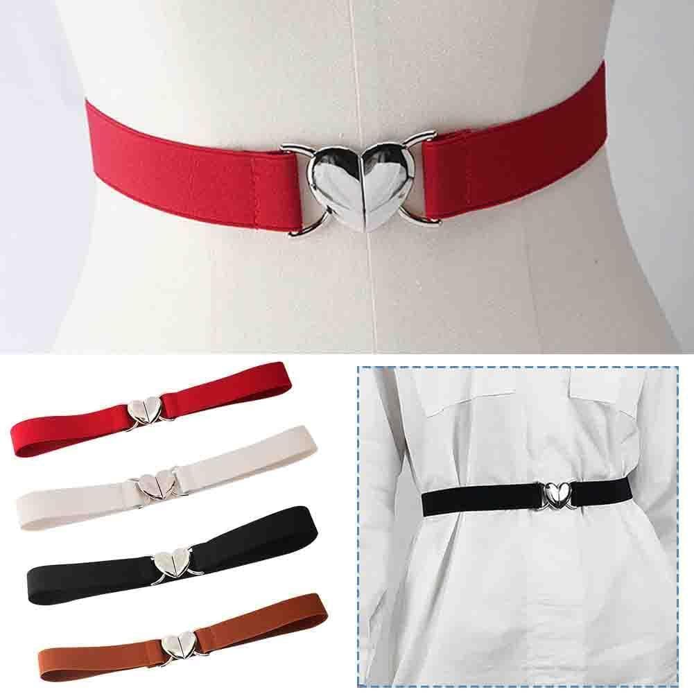 Amor Cintura Fina Decorativa Elástica Estreita Versátil Cinto P2o1