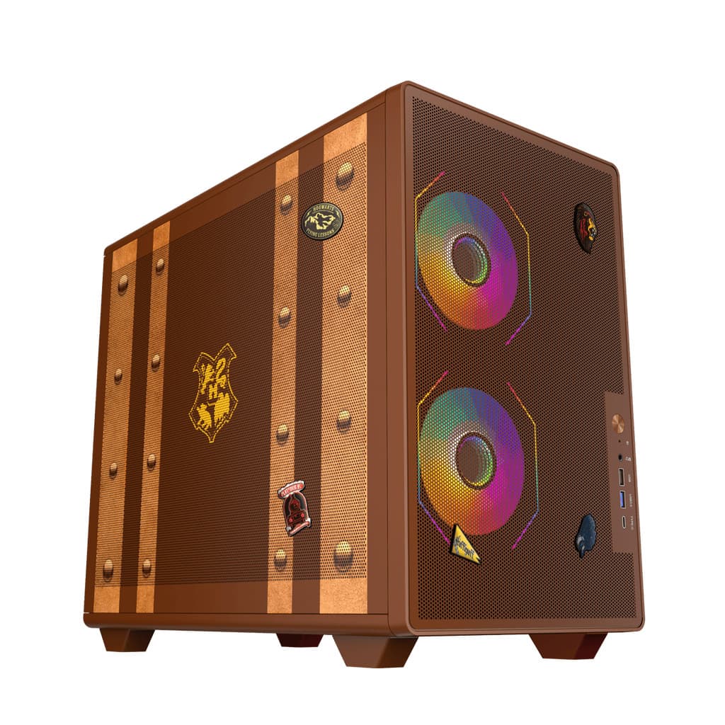 Gabinete Gamer Redragon Harry Potter Magic Trunk Atx Sem Fan