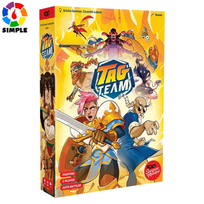 Tag Team - from The Creators of Sky Team | Arcade Fighting Inspired Card Game