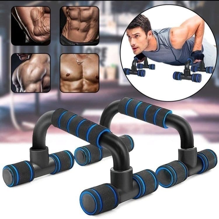 Kit 2 Apoio para Flexão de Braço Força e Estabilidade Fitness
