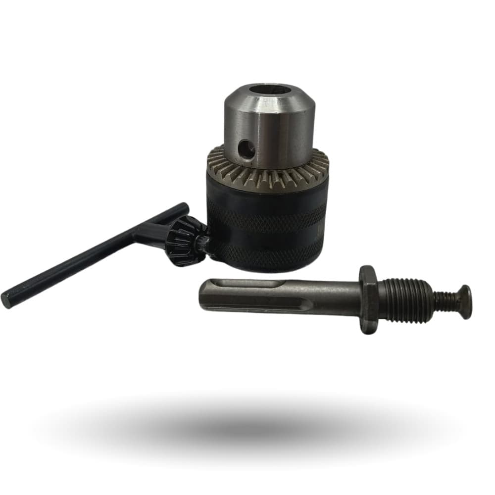 Mandril Com Chave E Adaptador 3 Peças Danmi