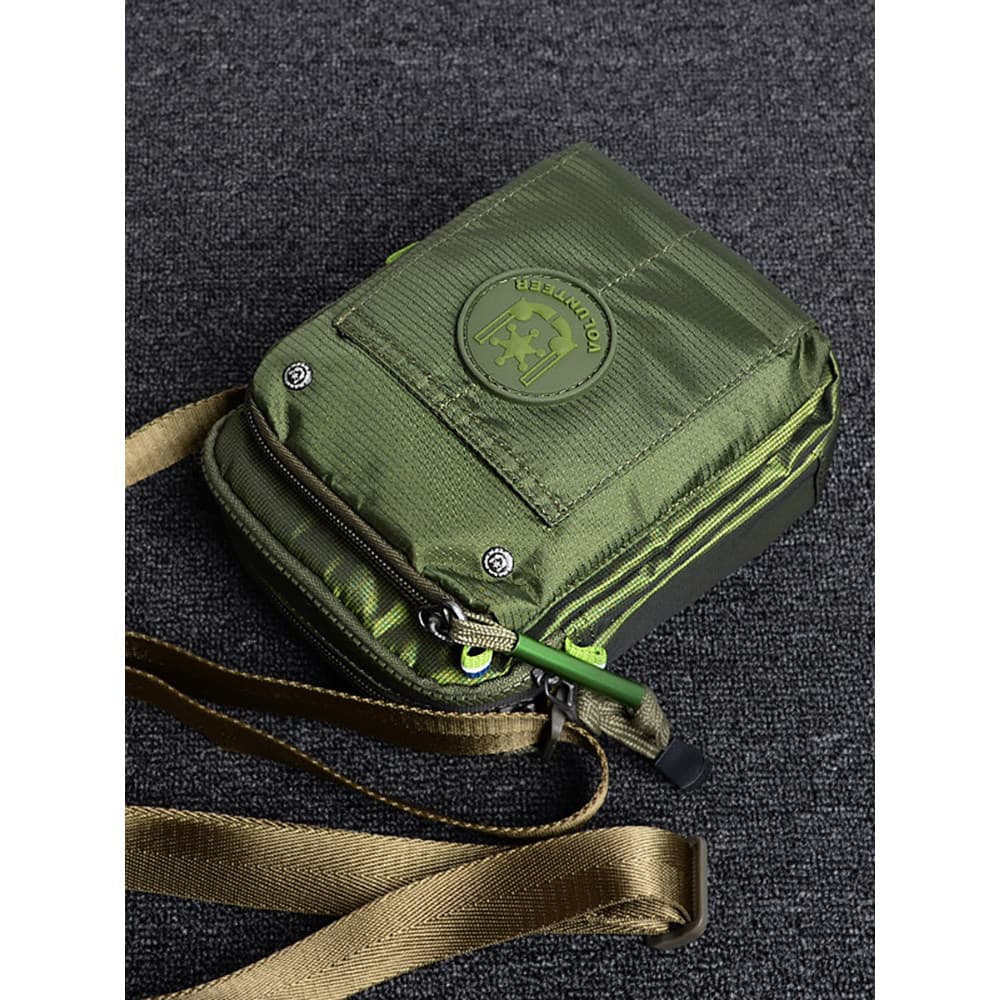 Bolsa mensageiro masculina Oxford pano multifuncional moda bolsa de ombro leve portátil bolsa Casual lona pequena mochil