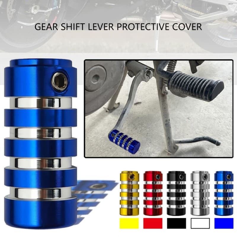 Bmico Anti Colisão Motocicleta Shifter Guard Shoe Protectors Aplicação Rápida Para Equitação Estabilidade