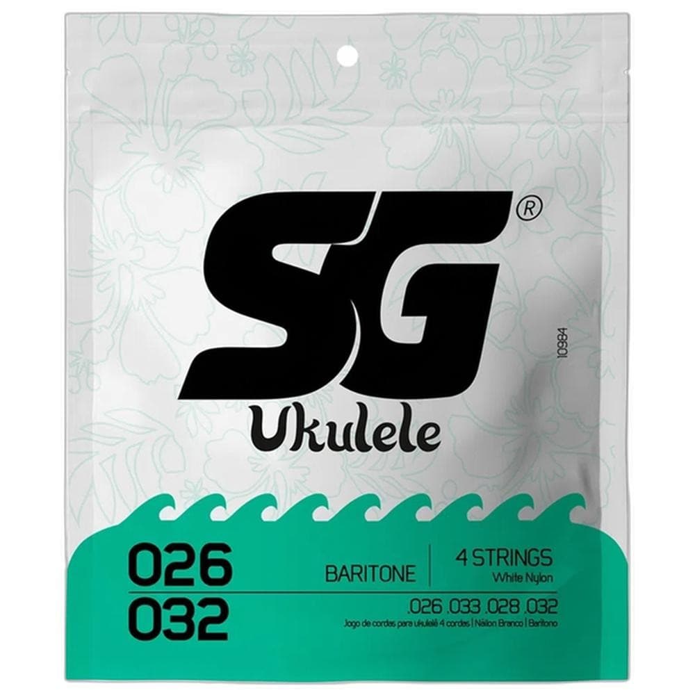 ENCORDOAMENTO SG UKULELE NYLON BARITONO 0.026 - 0.032