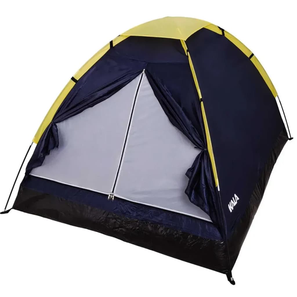 Barraca San Valentin 4 Pessoas Camping Impermeável Compacta Fácil Montagem Aventura Lazer Outdoor