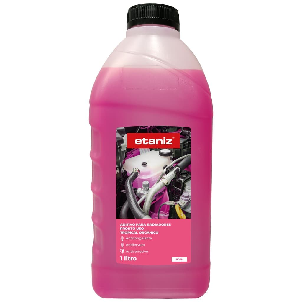 48010 ADITIVO RADIADOR PRONTO USO ORGANICO ROSA 1L