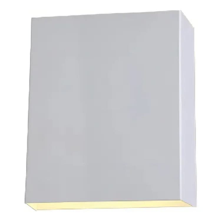 Arandela Externa Flash Aluminio Branco Bocal E27 1 Foco 940 Ideal