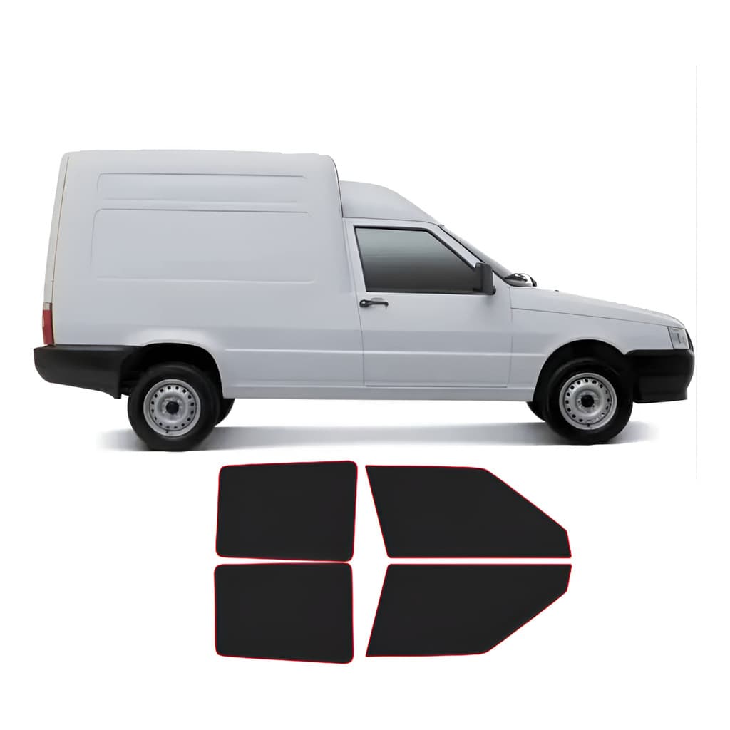 Película Insulfilm  Fiat Fiorino 1989/2013 Para Vidros Laterais e Para-Brisa