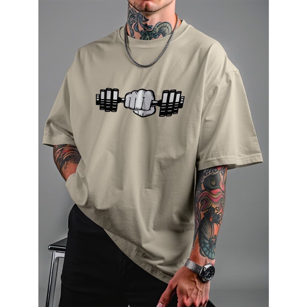 Camisa Camiseta GYM Academia Minha Vida Oversized Streetwear ref-3809 Dtf