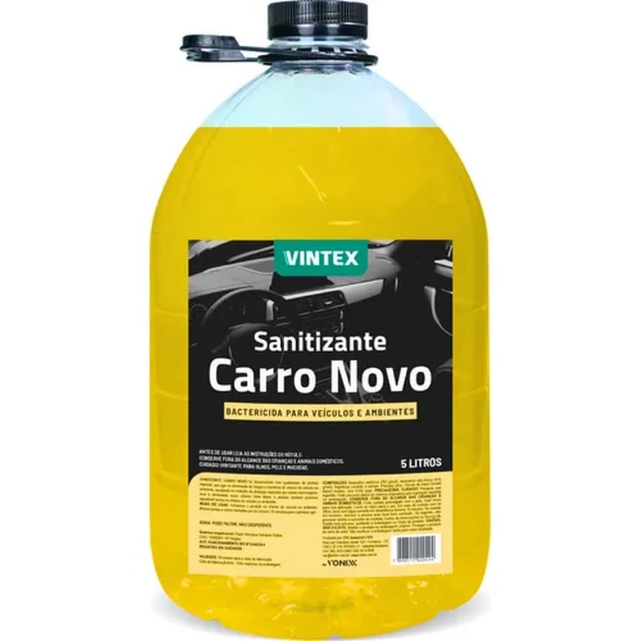 SANITIZANTE CARRO NOVO 5L vintex