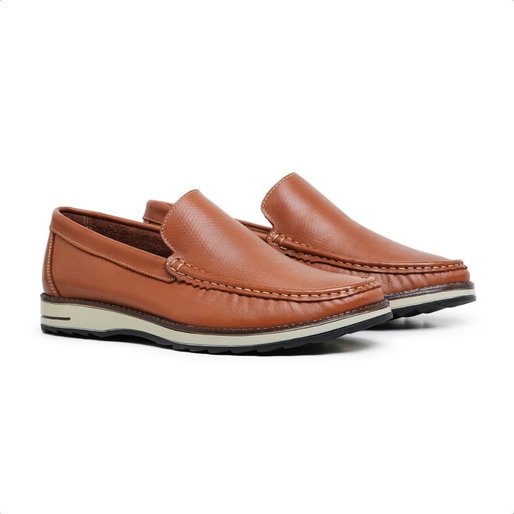 Mocassim Masculino Dockside Couro Legítimo Conforto Exclusivo Improvizzo