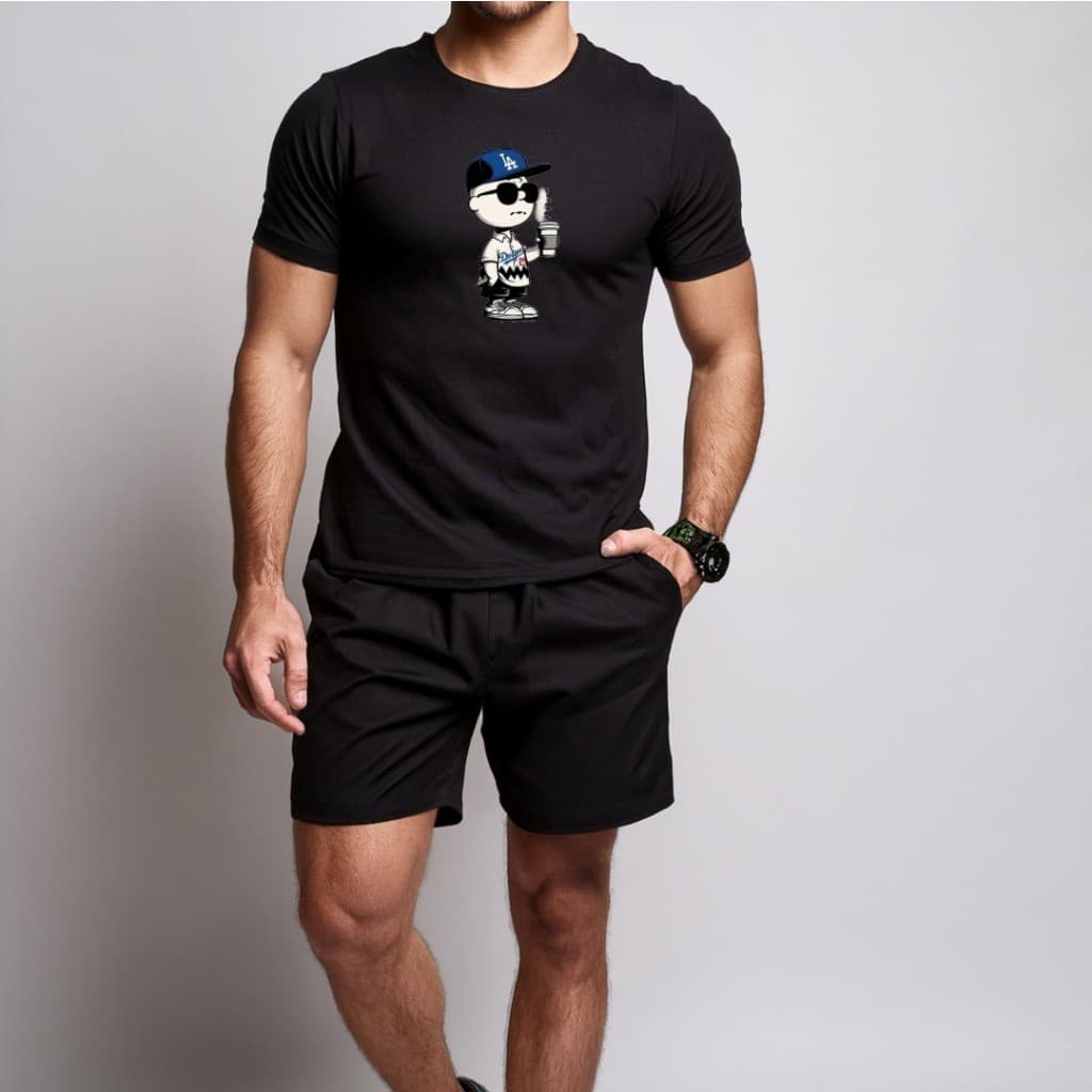 conjunto kit Camiseta camisa e Short Tectel  Lançamento Conjunto MasculinoTreino Acadeima streetwear Skate SHORT E CAMIS