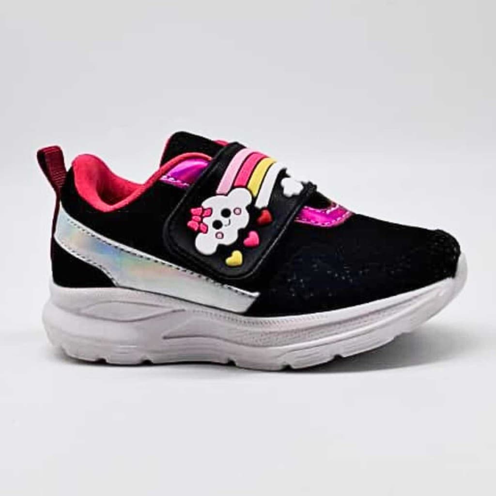 Tênis Infantil Krisle Bebê Menina Casual Conforto Escolar Kr149