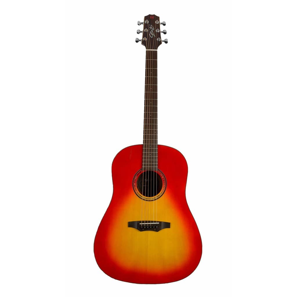 Violão Elétrico Seizi Supreme Okami Cherry Burst