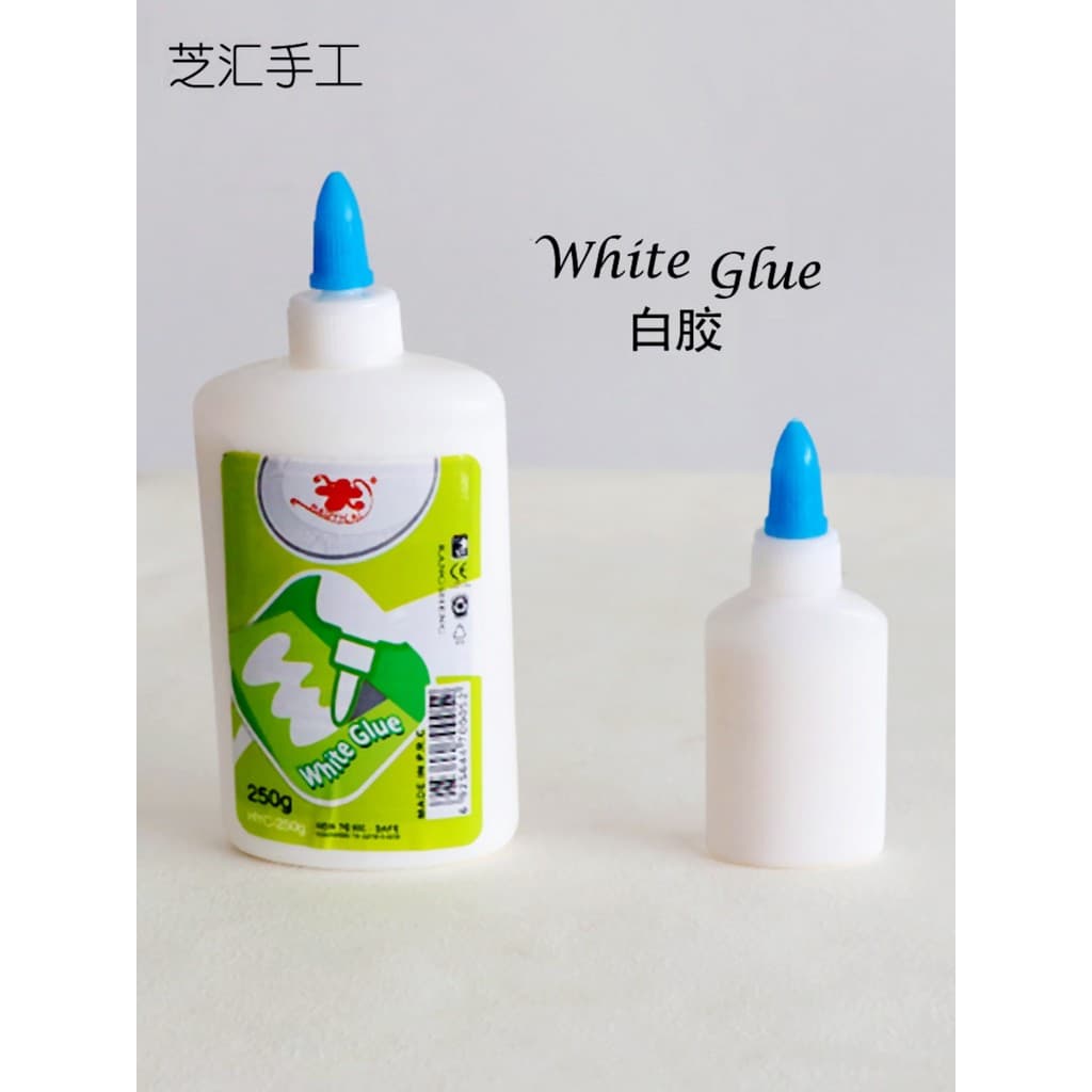 Látex branco artesanal DIY couro têxtil forte encaixe adesivo cola de papel de madeira seguro de secagem rápida lavável