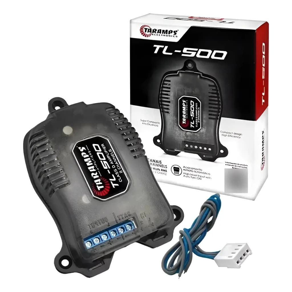 Modulo Amplificador Tl500 Taramps 2 Canais 2 Ohms 2X45W