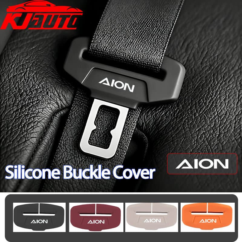 Capa Protetora De Fivela De Cinto De Segurança De Carro Aion De Silicone Macio Anticolisão Plugue Para Y Plus UT V ES Ac