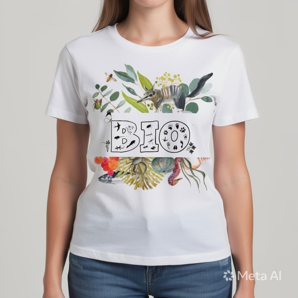 Camiseta Biologia  Baby Look  Blusa Variados Tipos 06B1