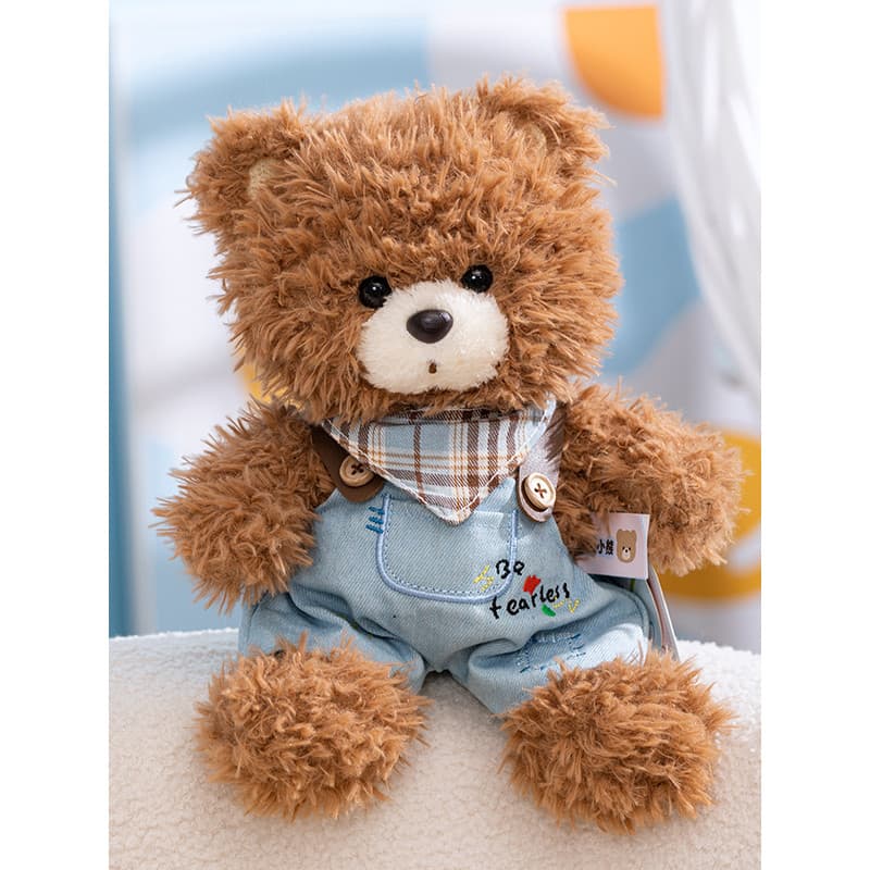 Genuíno quente urso de pelúcia boneca brinquedo de pelúcia urso de pelúcia boneca dormir travesseiro boneca crianças pre