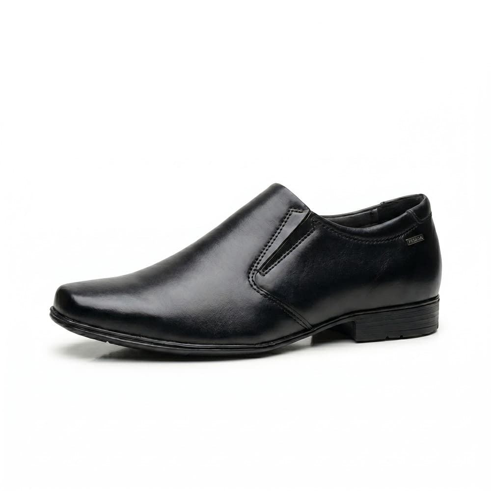 Sapato Pegada Masculino Couro Preto 122330-01 Calce Fácil