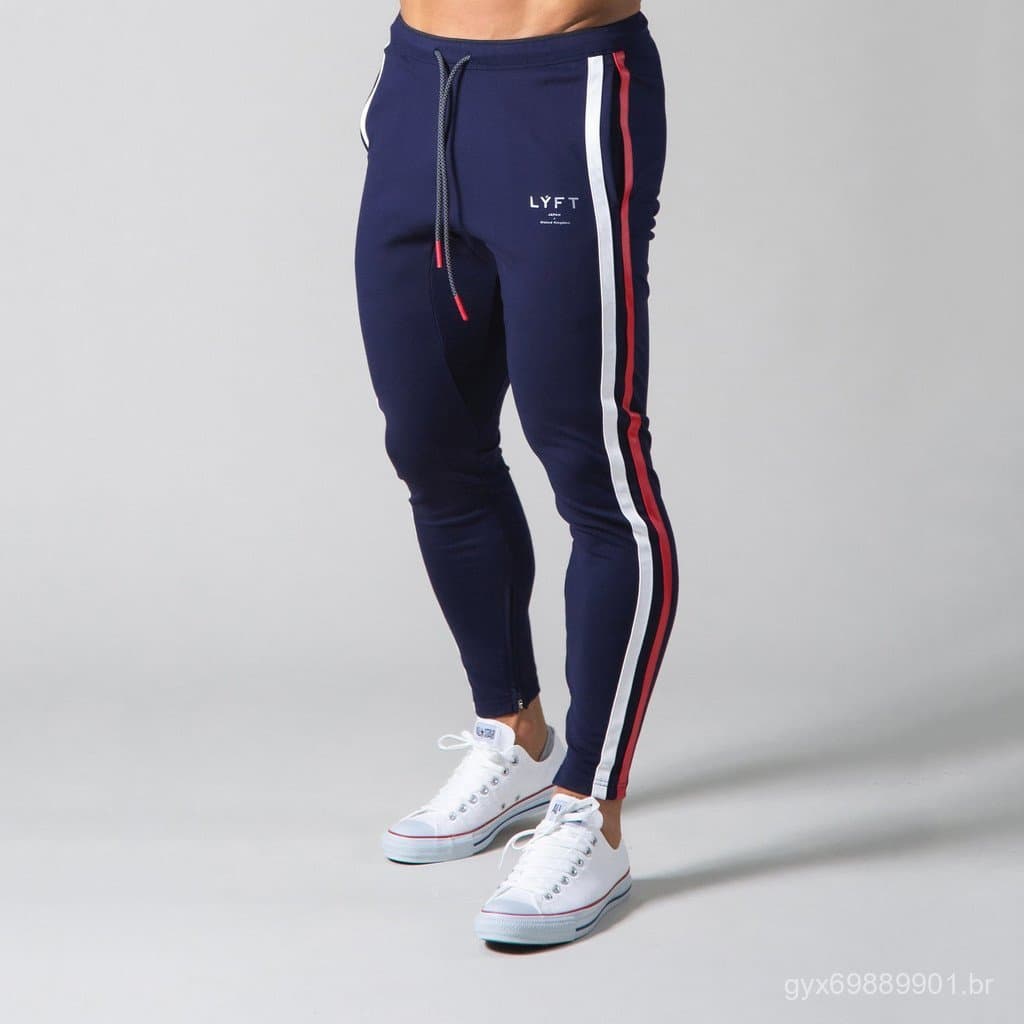 Calças Esportivas Masculinas LYFT da Muscle Fitness Brothers para Corrida e Exercícios ao Ar Livre