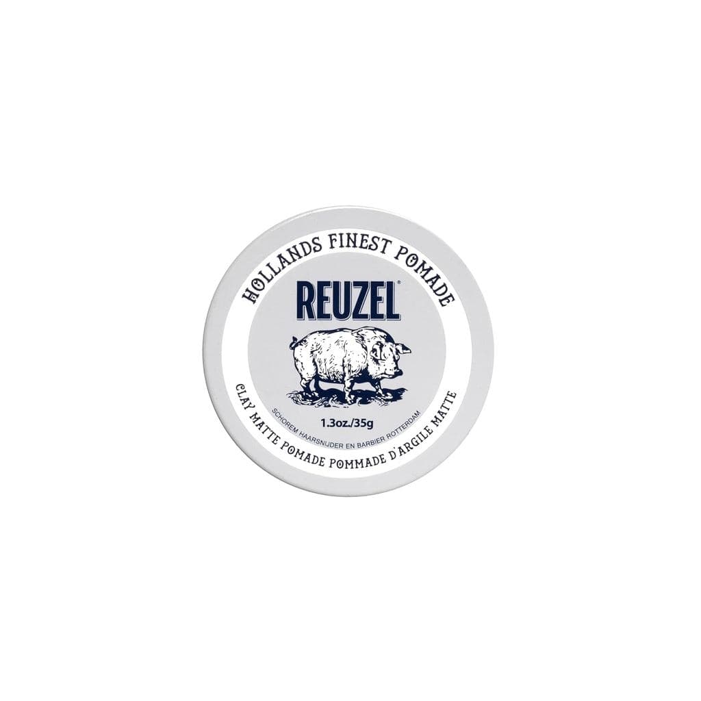 Pomada Matte REUZEL, Fixação Média Durante Todo o Dia, Estilização Solúvel em Água, Acabamento Matte e Sem Resíduos, Fác