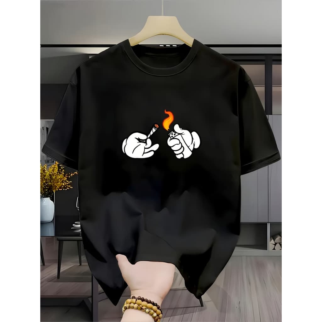 T-shirt respirável masculina de corte normal, casual e formal, para ginásio, viagens, praia, lavável na máquina