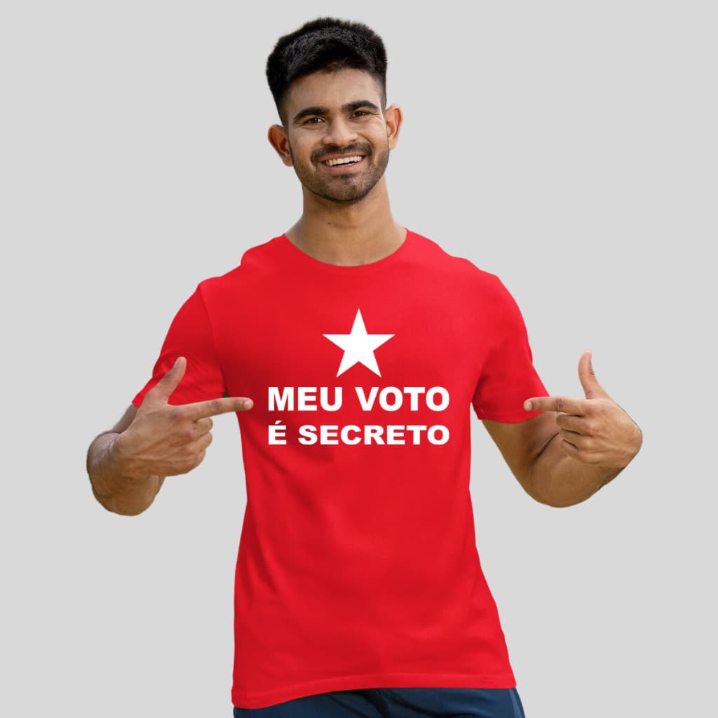 Camiseta Pt Lula Masculina E Feminina modelo unissex camisa brasil