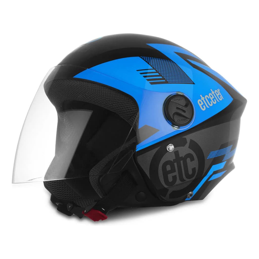 Capacete Moto Aberto Etceter Open  Nre Liberty 3 Masculino Feminino Viseira Cristal