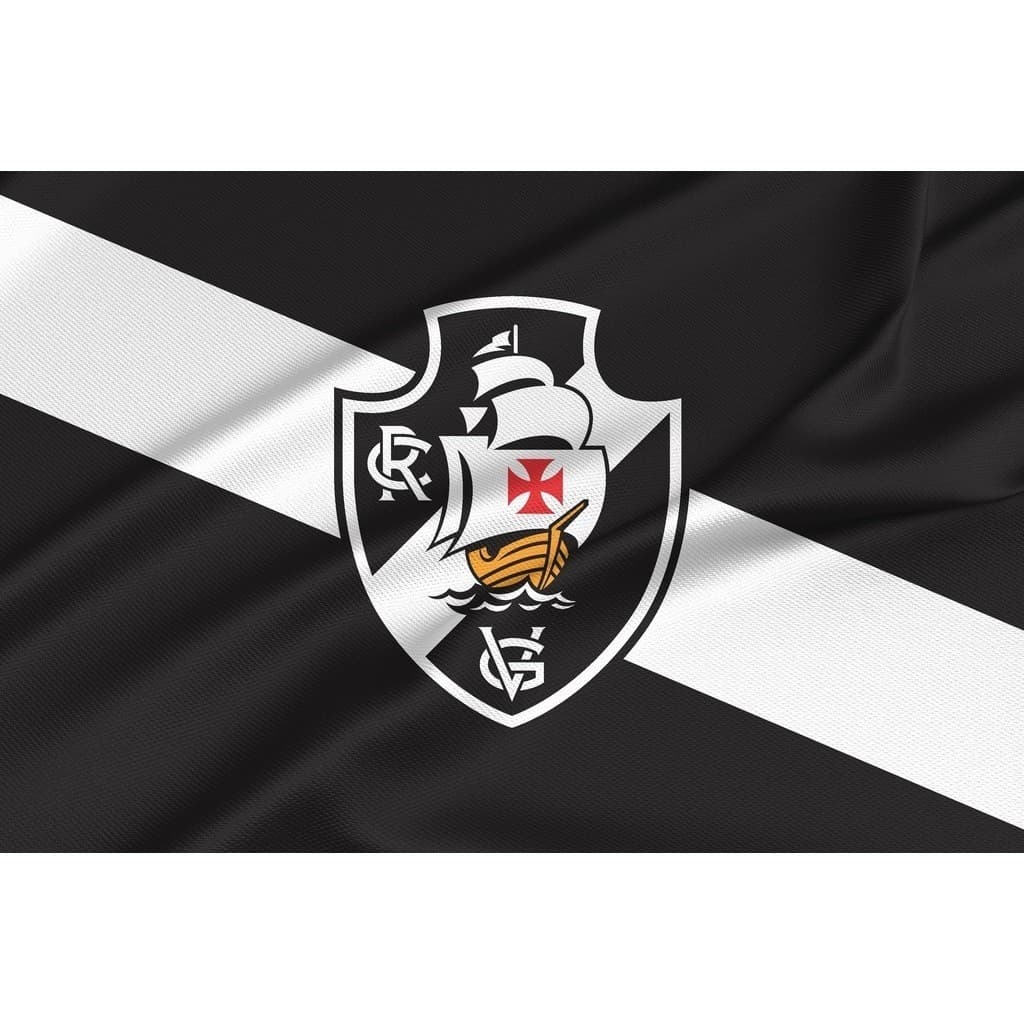Bandeira Vasco 140cm x 100cm Tecido Em Poliéster Alta Qualidade