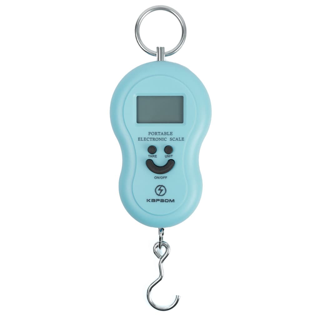 Balança Digital Portátil Wassay com Gancho Display LCD