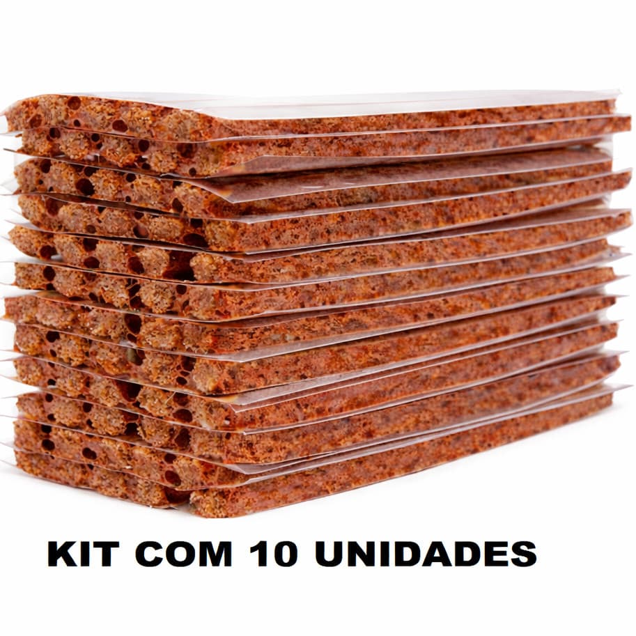 KIT 60 REFIL BORRACHARIA MACARRAO REPARO PNEU SEM CAMARA CARRO MOTO BIKE CAMINHAO Fenomenal original