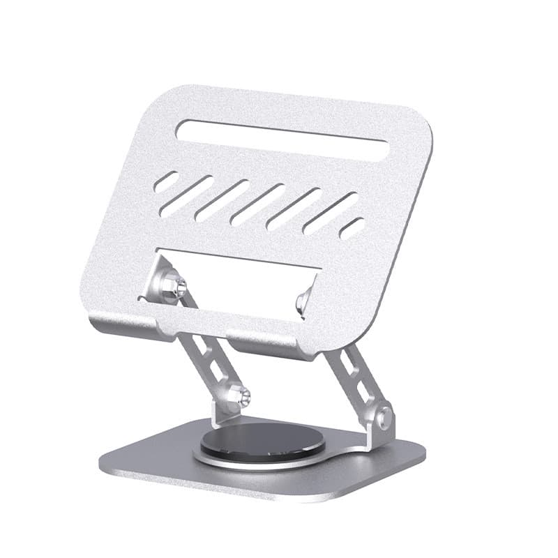 Suporte para tablet todo em Metal, rotação de 360 graus, dissipação de calor suspensa, estrutura de suporte para tablet