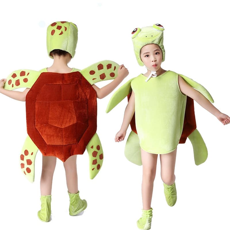 Novo estilo de tartaruga marinha infantil, fantasia de Halloween, animais marinhos, tartaruga marinha, cos, desempenho d