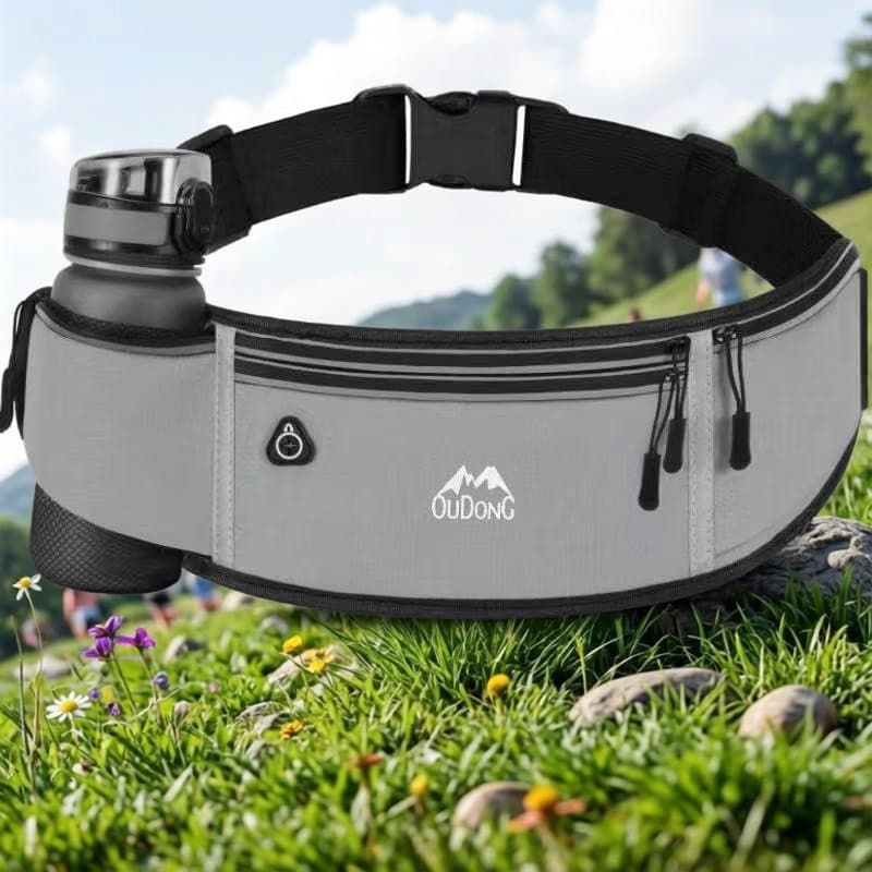 Masculino feminino multifuncional correndo saco Ultra-fino caso de telefone repelente de água maratona cintura saco de v
