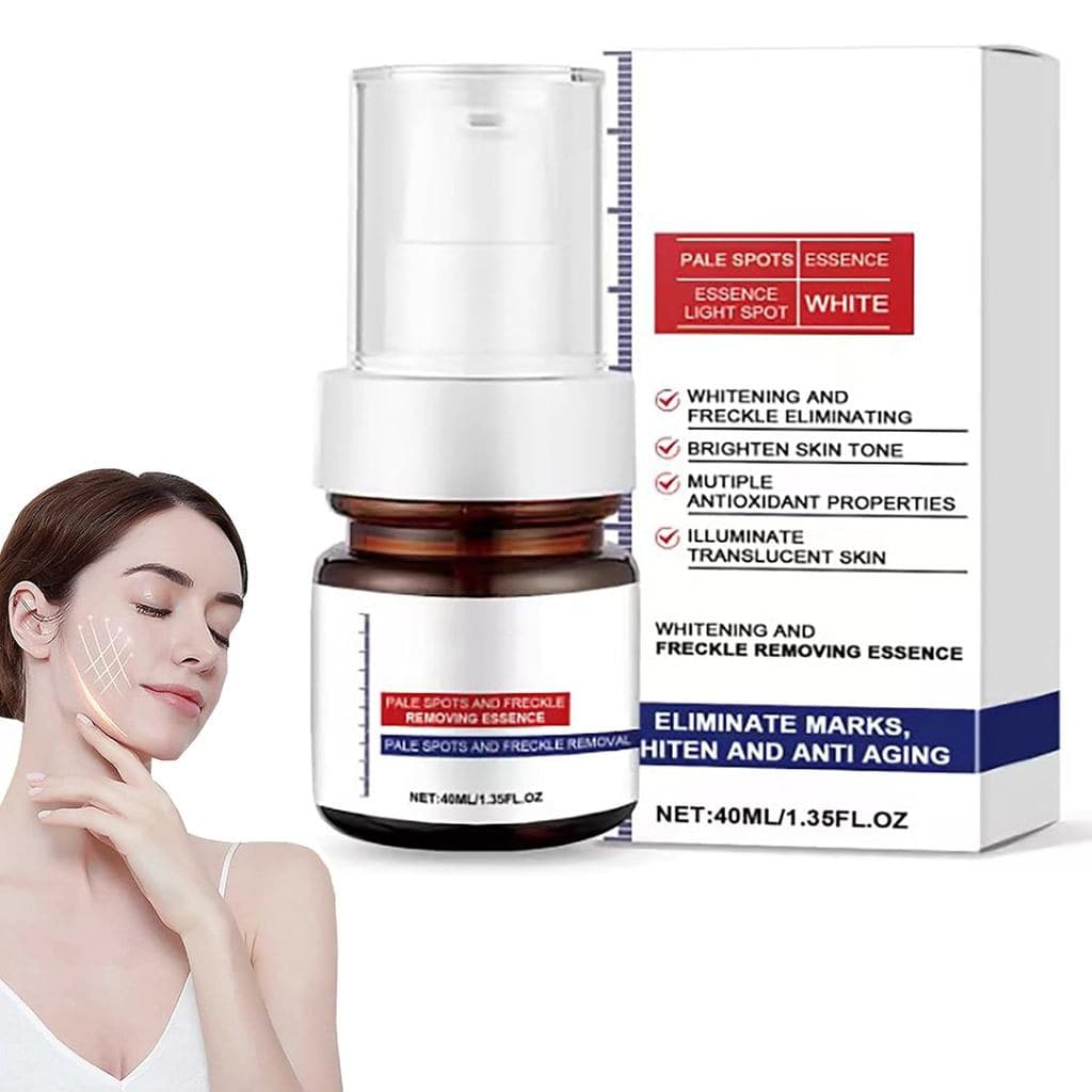 Removedor de Manchas Escuras para o Rosto e Essência Removedora, Corretor de Manchas Escuras para Rosto e Corpo, Creme C