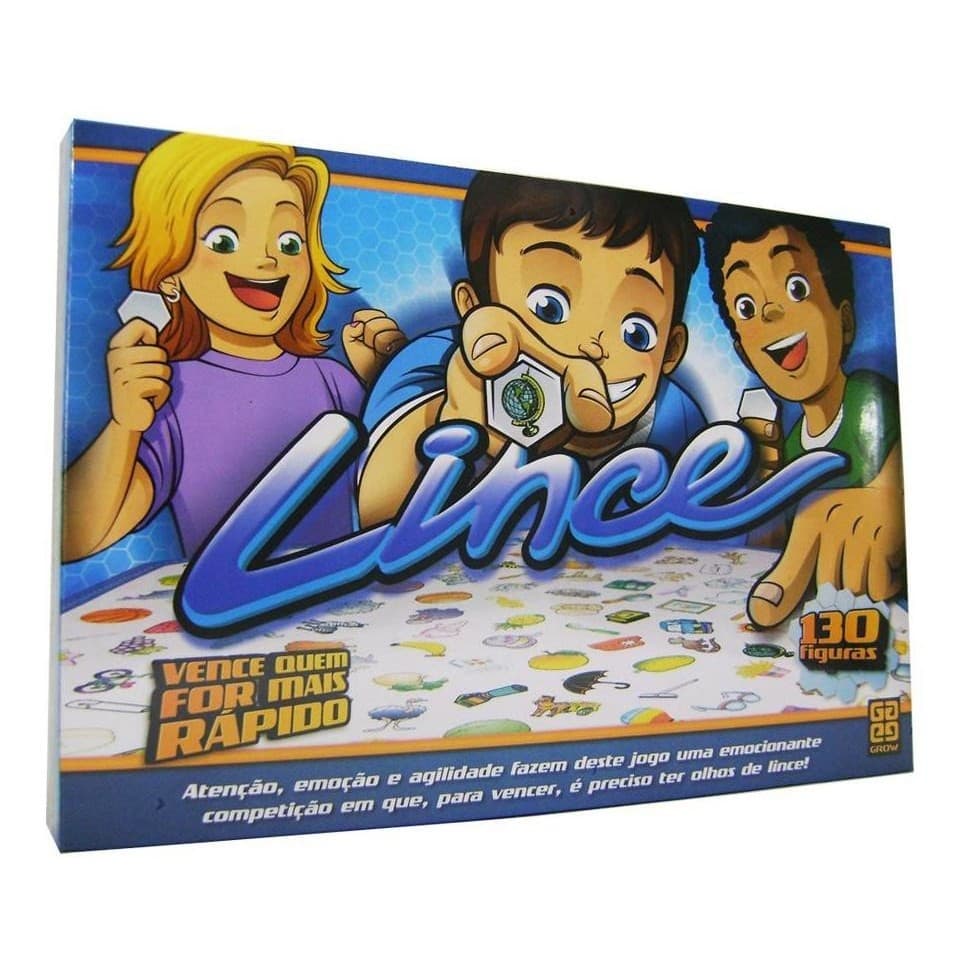 Jogo De Tabuleiro Lince Grow Atenção E Diversão Em Família
