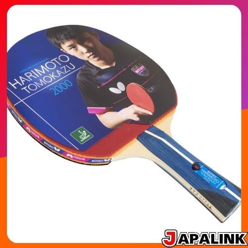 Raquete de tênis de mesa Butterfly 2000, raquete de borracha, compensado de 5 camadas 【Direct from Japan】
