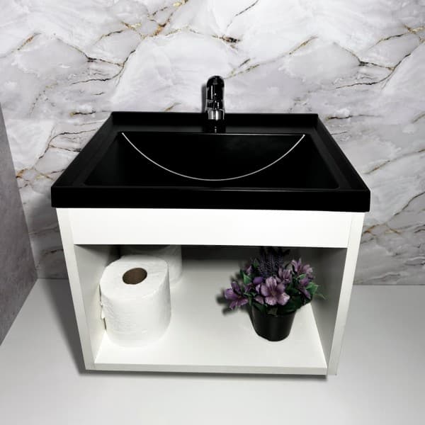 Gabinete Banheiro com Pia 40cm Lavatório/ Armário de Banheiro Casa