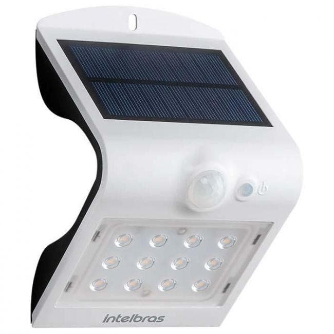 Arandela Solar Integrada Asi 220 Luz Amarela