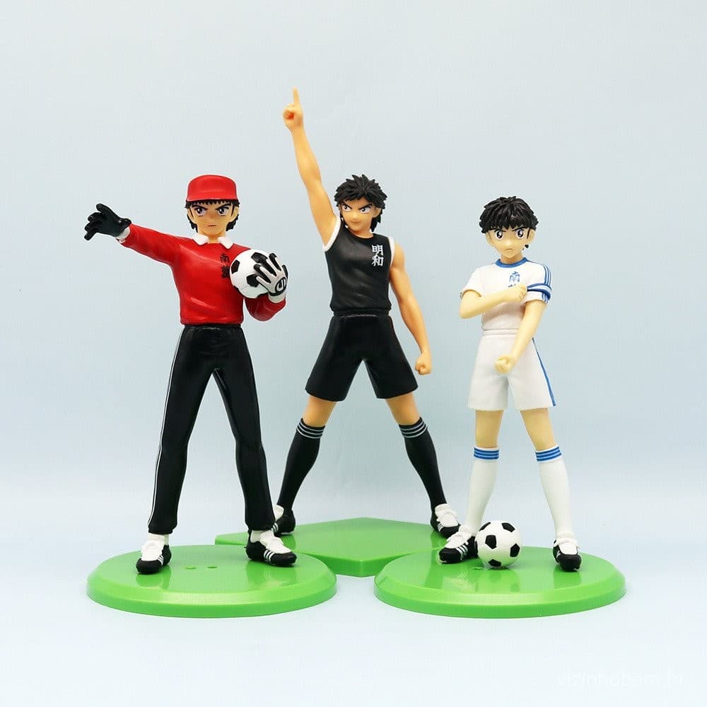 Figura Ação Anime Tsubasa Dorkanou - Coleção Personagens Futebol, Ornamento Detalhado Presente Fãs