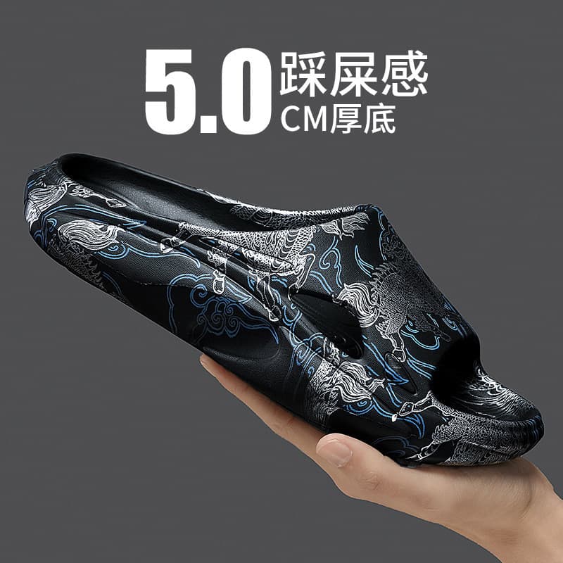 2025 chinelos de verão masculino moda Casual sola grossa macio esportes Flip-Flops casa ao ar livre usar sapatos de prai